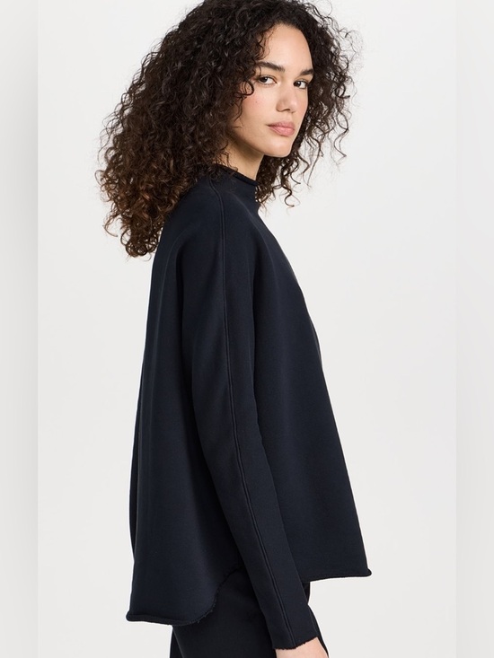Frank & Eileen Tops - Frank & Eileen French Terry Navy Mockneck Crewneck